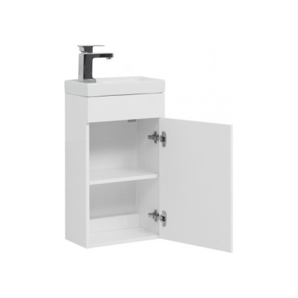 Тумба под раковину Aquanet Нота 40 R (Moduo) белый