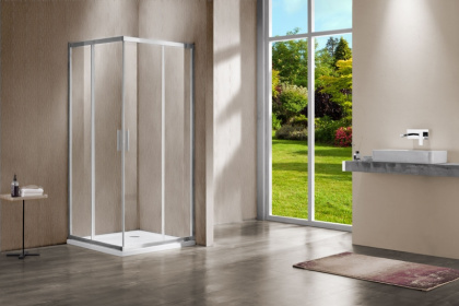 Душевой уголок Garda VSS-1G8010CL, 1000*800, хром, стекло прозрачное Душевой уголок Garda VSS-1G8010CL, 1000*800, хром, стекло прозрачное