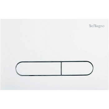 Кнопка смыва BelBagno PROSPERO, цвет-белый