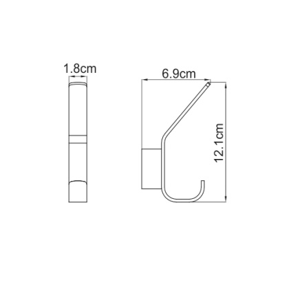Sauer K-7923 Крючок Sauer K-7923 Крючок