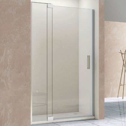 Душевая дверь Extra VDP-1E1112CL, 1100/1200, хром, стекло прозрачное