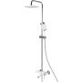 Душевая система Shevanik, латунь S6036FБелый/ хром