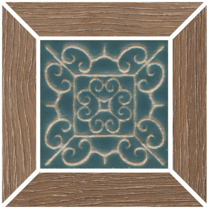 Вставка Тровазо наборный карамельный матовый 13x13x0,9 Вставка Тровазо наборный карамельный матовый 13x13x0,9