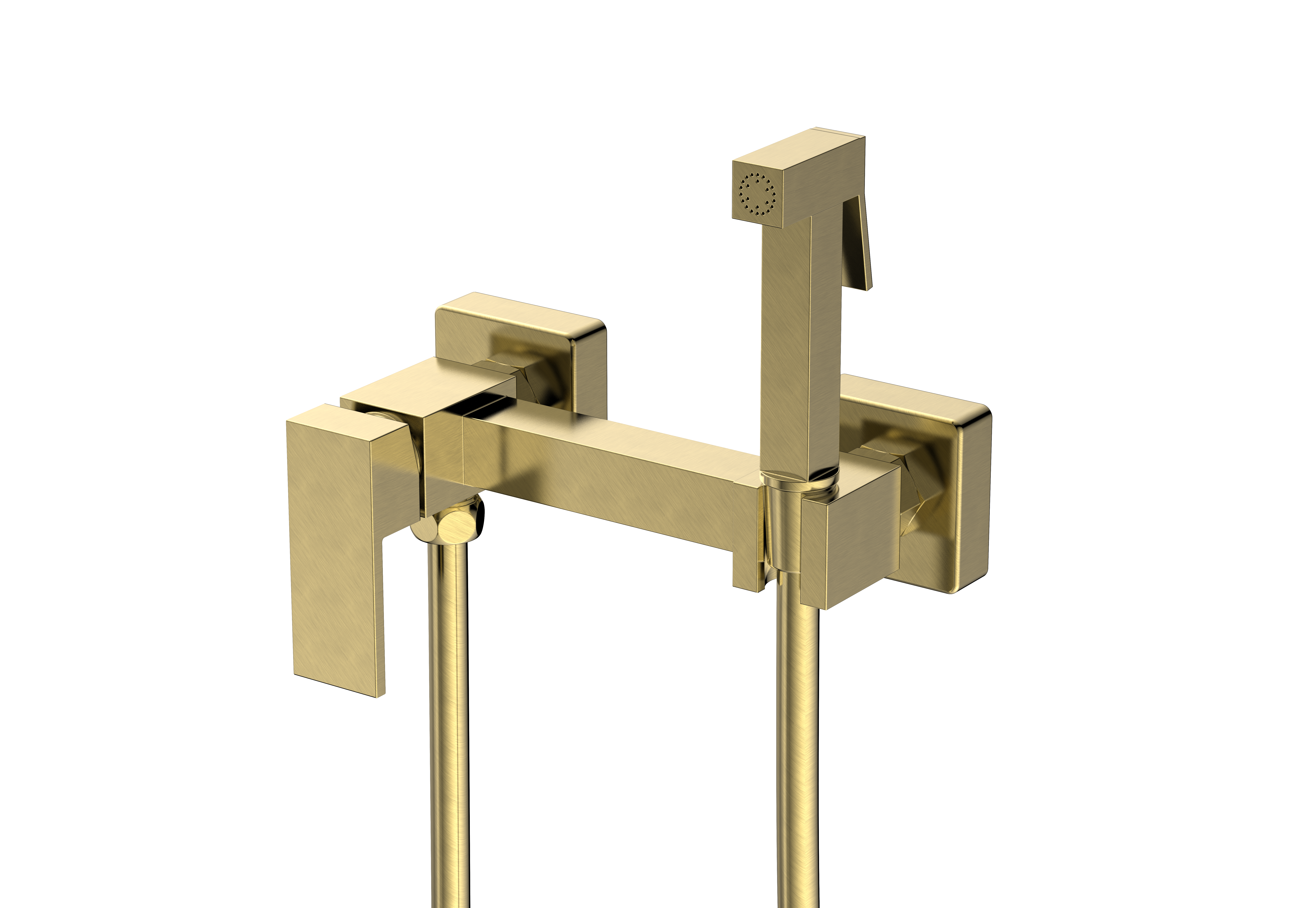 Смеситель Splenka настенный с гигиеническим душем S98.51