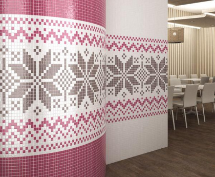 Мозайка Темари 20003 белая  (12шт-1,066м2) 29,8*29,8*3,5, м2