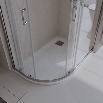 TRAY-MR-UNO-RH-120/80-550-35-W-L-CR Поддон из искусственного мрамора в комплекте с сифоном с декоративной накладкой (хром) TRAY-MR-UNO-RH-120/80-550-35-W-L-CR Поддон из искусственного мрамора в комплекте с сифоном с декоративной накладкой (хром)