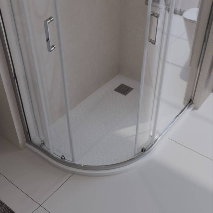 TRAY-MR-UNO-RH-120/80-550-35-W-L-CR Поддон из искусственного мрамора в комплекте с сифоном с декоративной накладкой (хром) TRAY-MR-UNO-RH-120/80-550-35-W-L-CR Поддон из искусственного мрамора в комплекте с сифоном с декоративной накладкой (хром)