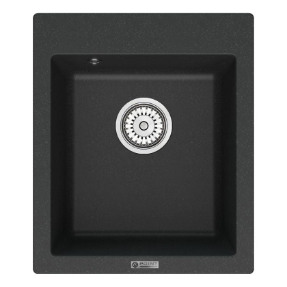 Мойка кухонная Point Динара 42 PN3004B, черный