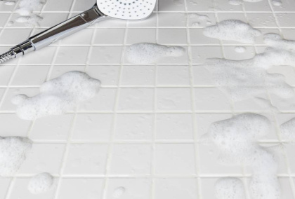 Противоскользящая мозаика, White Antislip 48х48, Non-Slip