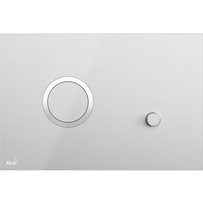 Кнопка управления для скрытых систем инсталляции, нержавеющая сталь-полумат/глянец