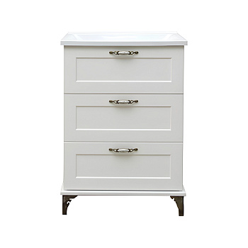 Тумба напольная под умывальник Bali Classic 650х450 3 ящика (ШхГхВ) 650х446х880