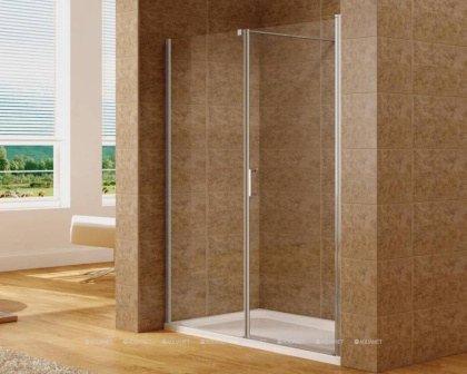 Душевая дверь Aquanet Cinetic 180, прозрачное стекло