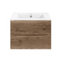 База под керамическую раковину Mia 700 подвесная, 2 выкатных ящика soft close, V.Oak