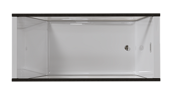 Ванна "NEO" 170*75 2 стекла (матовое серое) Ванна "NEO" 170*75 2 стекла (матовое серое)