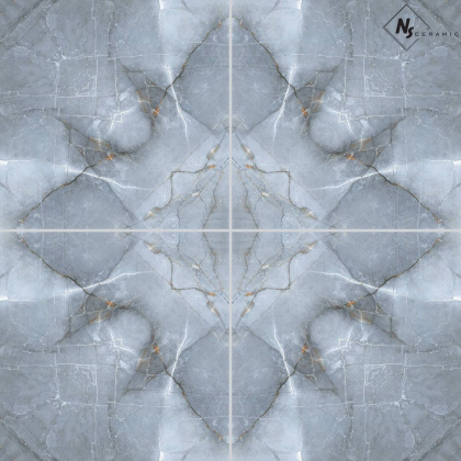 NS Ceramic Керамогранит с Эффектом Камня NSC8035 Grey 80x80 - керамическая плитка и керамогранит