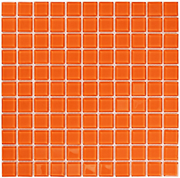 Мозайка стеклянная ORANGE glass 25*25/300*300, м2