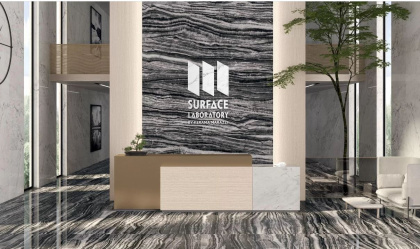 Керамогранит Гемма SG071800R6 черно-белый обрезной 119,5х320х6 (1шт-3,824м2), м2