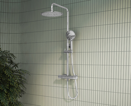 Душевая колонна Aquaheat Bliss 250, хром