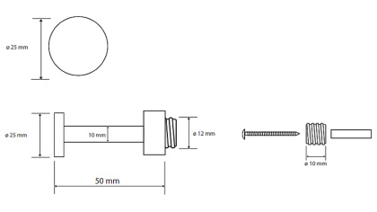 Крючок Bemeta Omega 104206024 Хром Крючок Bemeta Omega 104206024 Хром