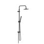 936000300 Scandinavian Pure душ.система: верх.душ 250 мм, ручн.душ 1 ф-ция, штанга 1050-1450, черный
