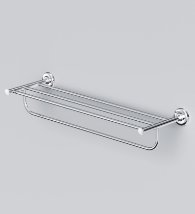 Полка для полотенец A8037700 Like, 13,8х65,5х20 см, хром