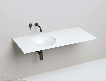 Раковина Salini MAREA 08 1802208MRF S-Stone в цвете по RAL, полувстраиваемая, матовая