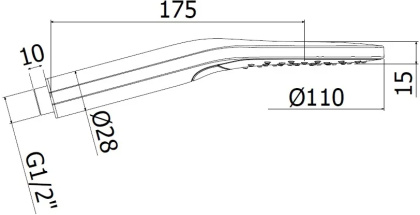 Душевой гарнитур Paffoni Sofia (ZDOC122CR + ZSUP022CR + ZFLO031AG)