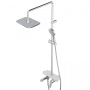 977720000_xxx Origin Bit, душ. система со смесителем-полкой: верх. душ 260*190, ручн. душ 120, 5 реж