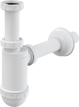 Сифон для умывальника DN32 c накидной гайкой 5/4"