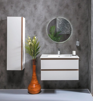 Пенал CAPOLDA белый + ручка дерево 849-120-WW Boheme