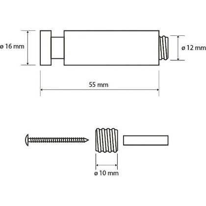 Крючок для полотенец Bemeta Neo 104106165 Нержавеющая сталь