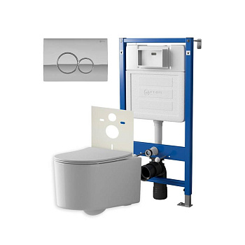 Сет: Система инсталляции Point Элемент для подвесного унитаза PN45120 + Клавиша смыва для инсталляции Point Виктория, хром, PN44061C + Унитаз подвесной Point Веста безободковый, белый, сиденье дюропласт, микролифт, быстросъем. PN41701 Сет: Система инсталляции Point Элемент для подвесного унитаза PN45120 + Клавиша смыва для инсталляции Point Виктория, хром, PN44061C + Унитаз подвесной Point Веста безободковый, белый, сиденье дюропласт, микролифт, быстросъем. PN41701