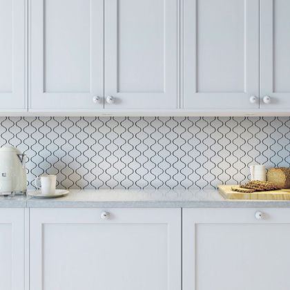 Керамическая мозаика Latern White Matt, Shapes