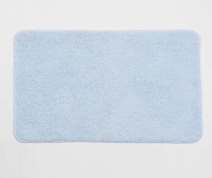 Коврик для ванной комнаты Vils, 75х45х1 см, голубой, BM-1081