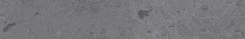 Плинтус Про Лаймстоун серый темный натуральный обрезной 60x9,5x0,9
