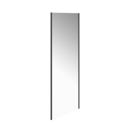 Душевая боковая панель vetro, 90х195, матовый черный Душевая боковая панель vetro, 90х195, матовый черный