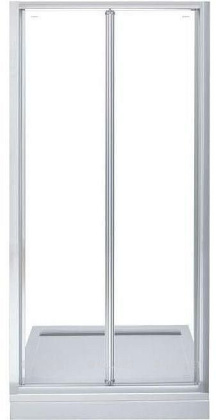 Душевая дверь Aquanet Alfa NAA6422 80, прозрачное стекло