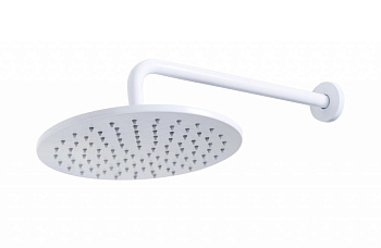 CZR-B-TDD-30-BIO Верхний душ круглый, диаметр 30 см, исполнение белый матовый