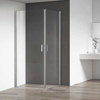 Душевой уголок RGW Leipzig LE-30 80x80 профиль Хром стекло прозрачное Душевой уголок RGW Leipzig LE-30 80x80 профиль Хром стекло прозрачное