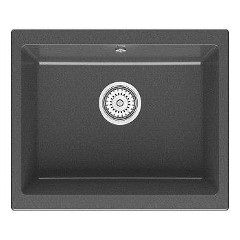 Мойка кухонная Point Сидли 55 PN3007GR, графит