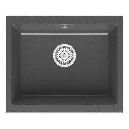 Мойка кухонная Point Сидли 55 PN3007GR, графит
