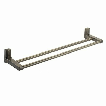 Держатель полотенец Exter двойной, 63,5х6,8х13,5 см, цвет бронза, K-5240