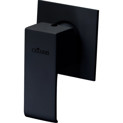 PORTA-DIM-NOP Встраиваемый однорычажный смеситель для душа, исполнение черный матовый