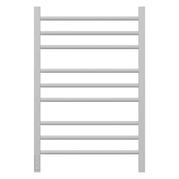 Полотенцесушитель электрический Point Веста PN70758W П9 500x800, диммер слева, белый