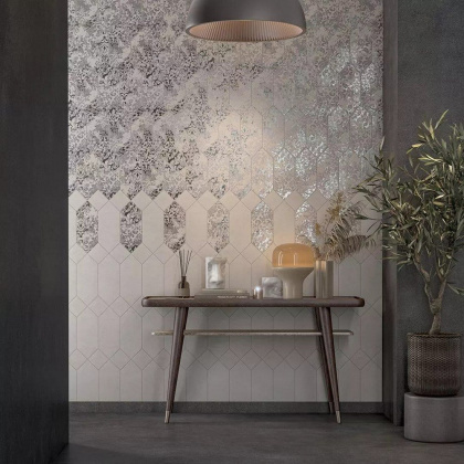 Декор Каламита 3 серый 14x34x0,69 Декор Каламита 3 серый 14x34x0,69