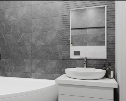 10100000515 Плитка облиц. Fiori GT Сер. 60*25 04 рельеф_ 1 \57,6