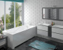 Экран фронтальный для ванны "Astra silk" 1700, белый Экран фронтальный для ванны "Astra silk" 1700, белый