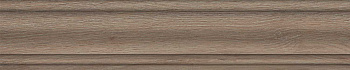 Плинтус Тровазо бежевый тёмный матовый 39,8x8x1,55