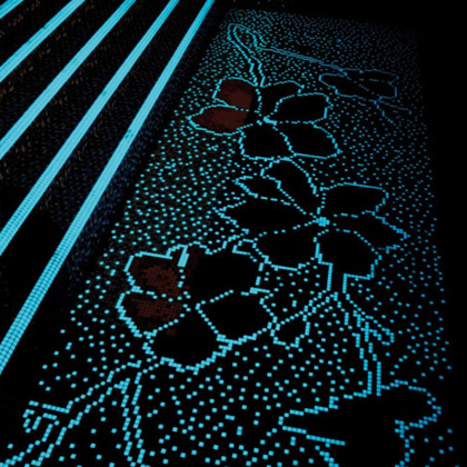 Стеклянная светящаяся мозаика, 107, Fire Glass