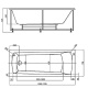 Акриловая ванна Акватек Либра 170x70 LIB170N-0000005 Акриловая ванна Акватек Либра 170x70 LIB170N-0000005